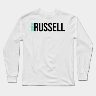 George Russell Driver Name - 2022 Season Long Sleeve T-Shirt